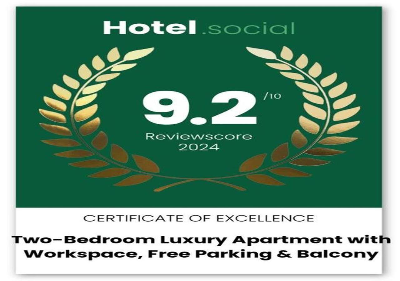 Two-Bedroom Luxury Apartment With Workspace, Free Secure Parking & Coffee Birmingham Kültér fotó
